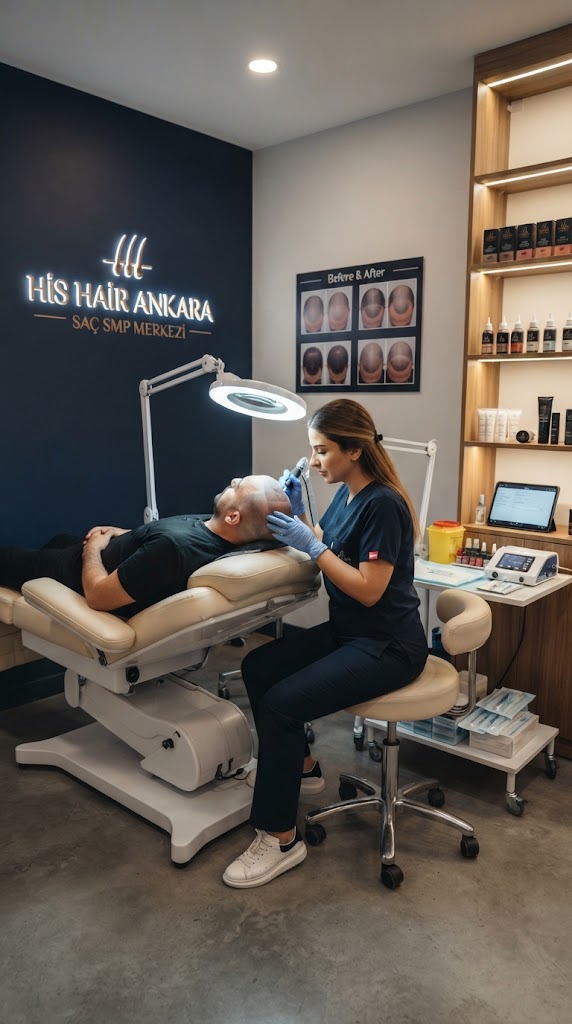 His Hair Center Özel Vaka Saç Simülasyonu